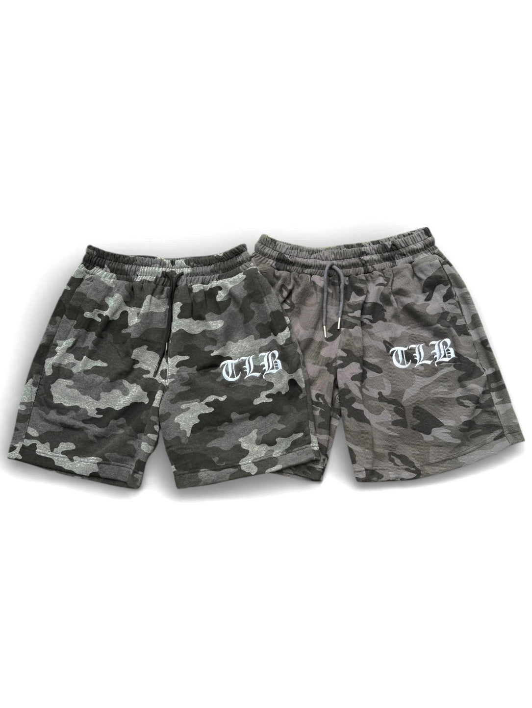 A CLOUD CAMOU SWEAT SHORTS