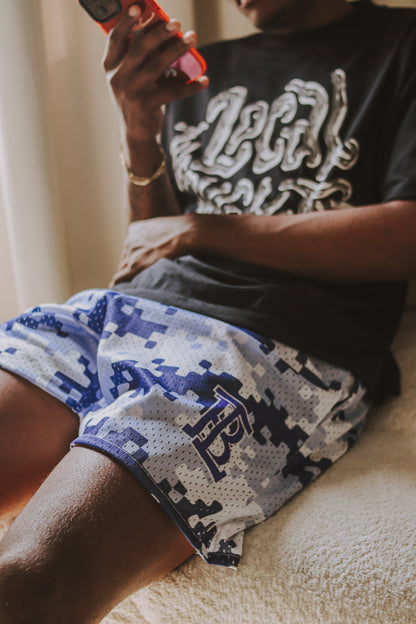 TLB | CAMOUFLAGE | MESH SHORTS