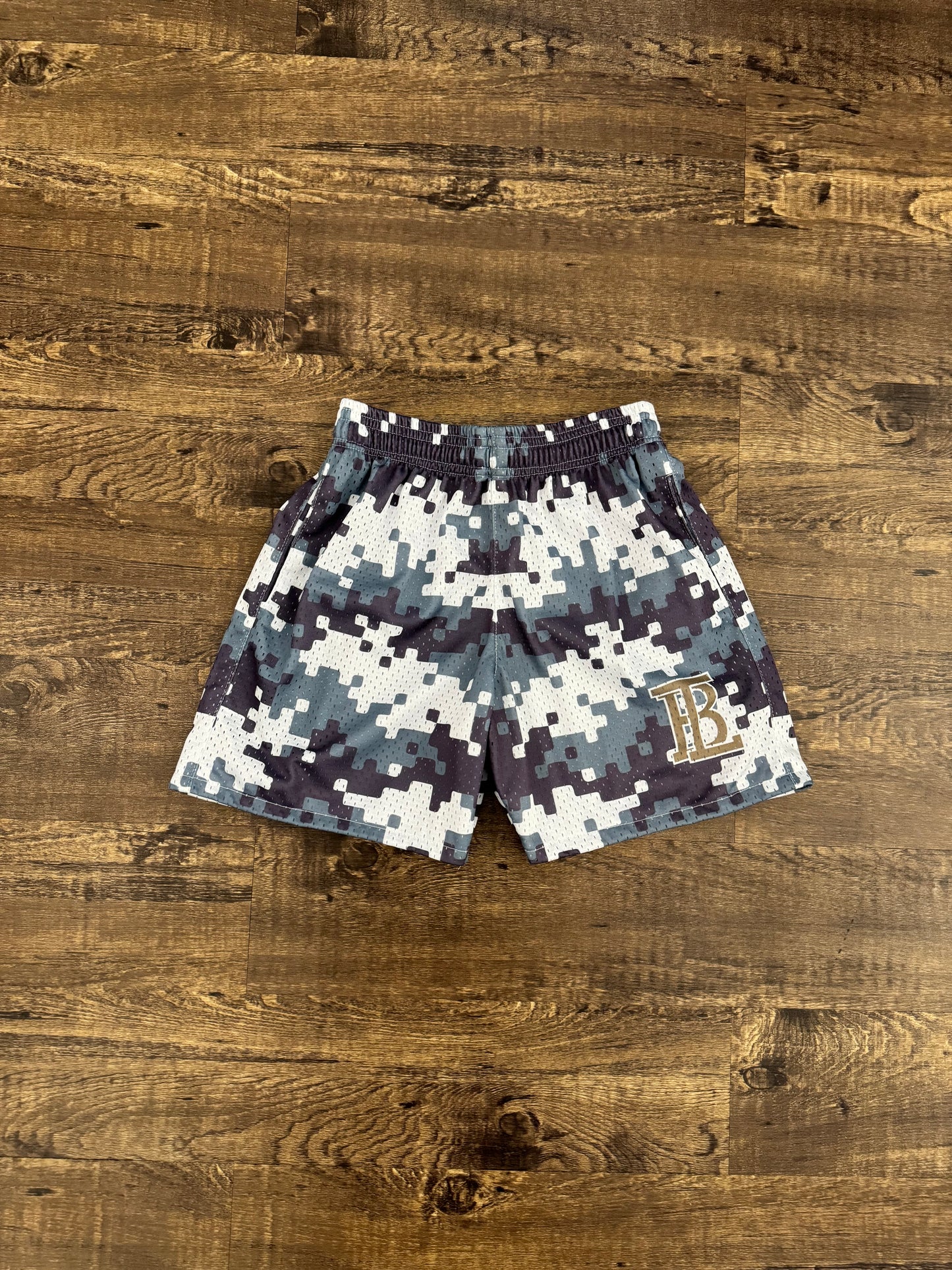 A TLB | CAMOUFLAGE | MESH SHORTS