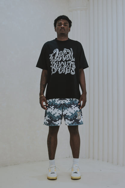 TLB | CAMOUFLAGE | MESH SHORTS