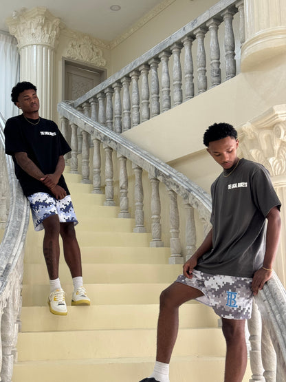 TLB | CAMOUFLAGE | MESH SHORTS