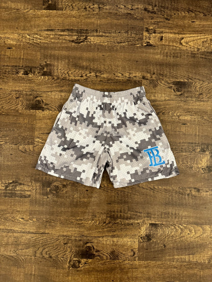 TLB | CAMOUFLAGE | MESH SHORTS