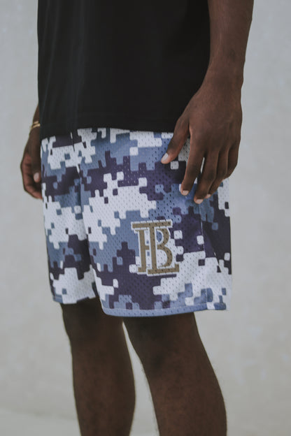 TLB | CAMOUFLAGE | MESH SHORTS