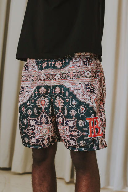 PERSIAN RUG COLLECTION MESH SHORTS